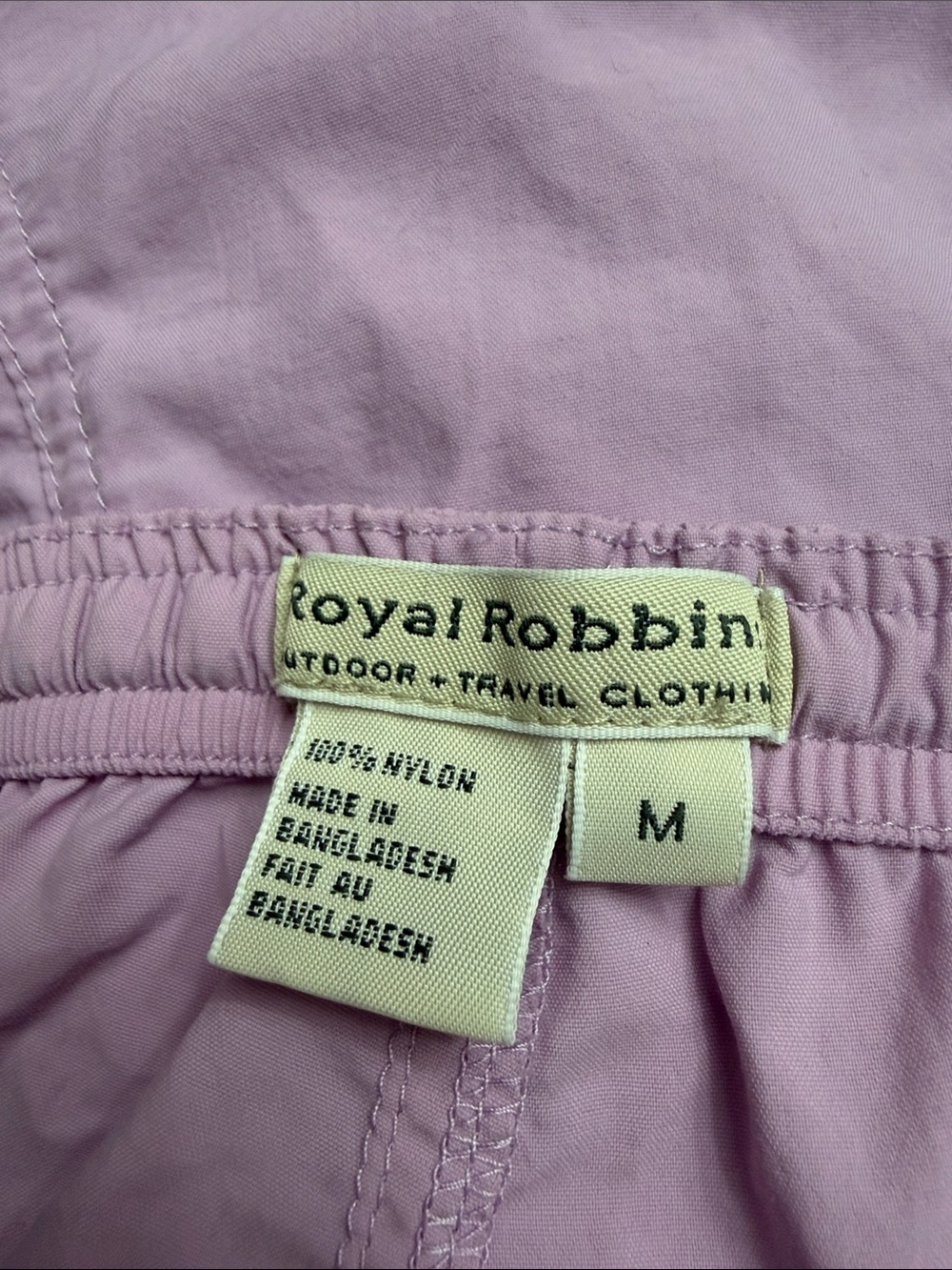 Royal Robbins Soft Lilac Outdoor Shorts medium - Picture 3 of 7